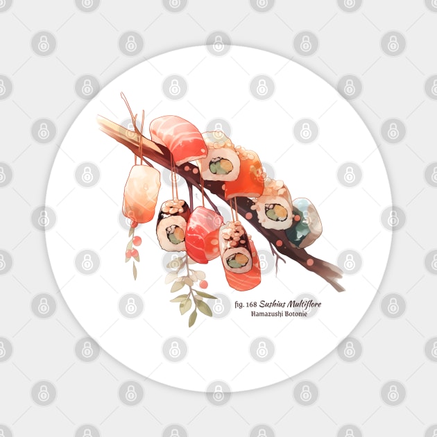 Sushius Multiflore - Sushi Plant Magnet by BankaiChu